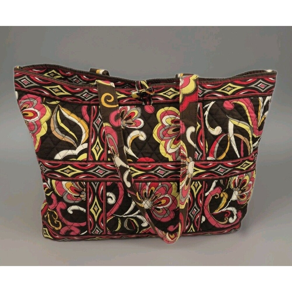 Retired Bradley Puccini Pattern Large Tote Pre-owned Very Clean